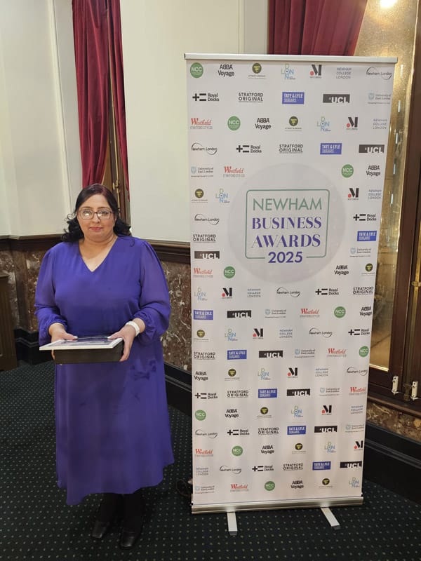 Sai 9 Healing at Newham Business Awards 10
