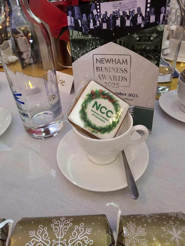 Sai 9 Healing at Newham Business Awards 6